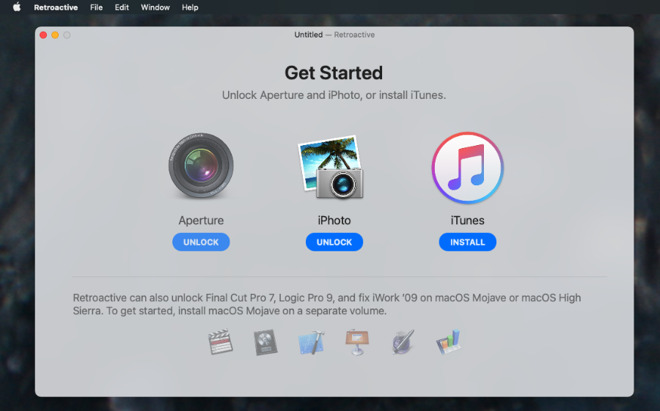 get an older version of itunes for mac